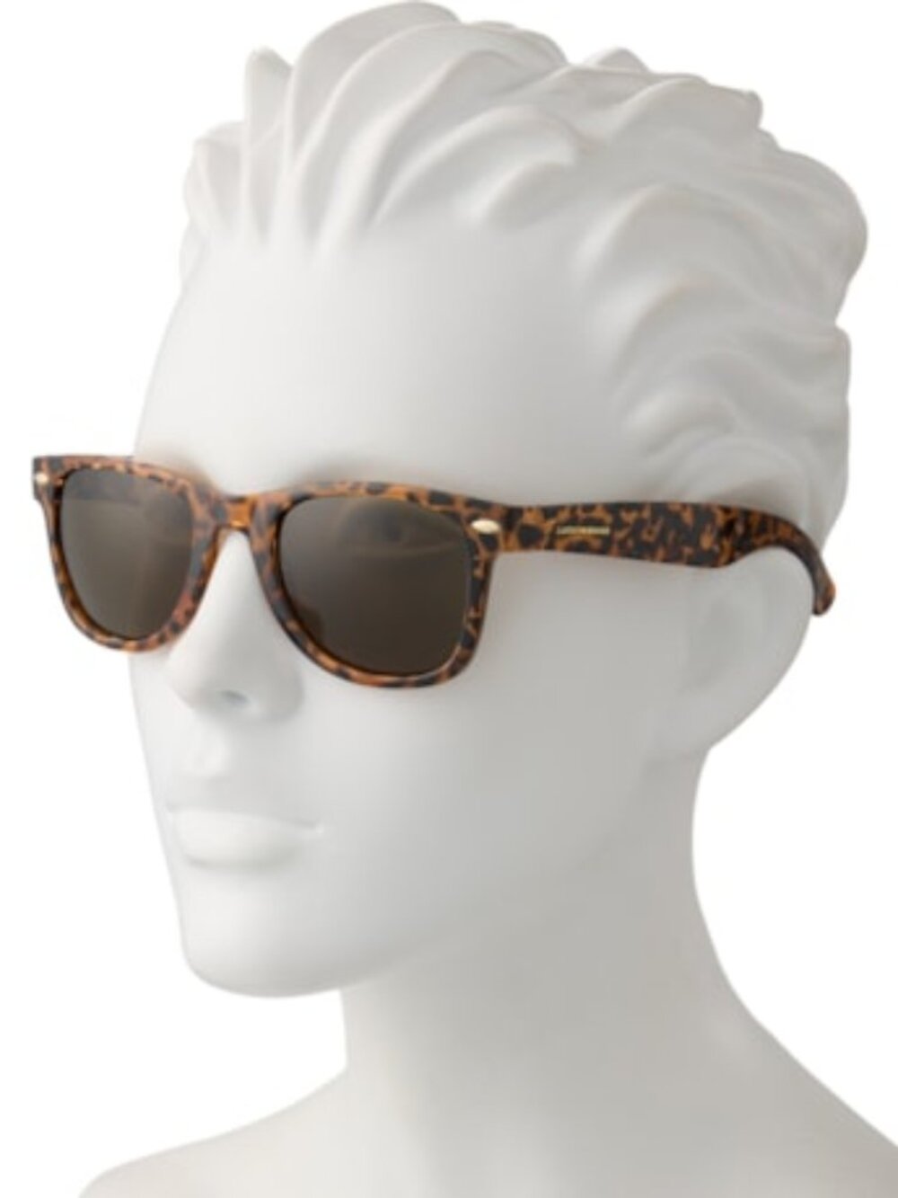 NEW Lucky Brand Wayfarer Sunglasses Cheetah Tortoise Frame